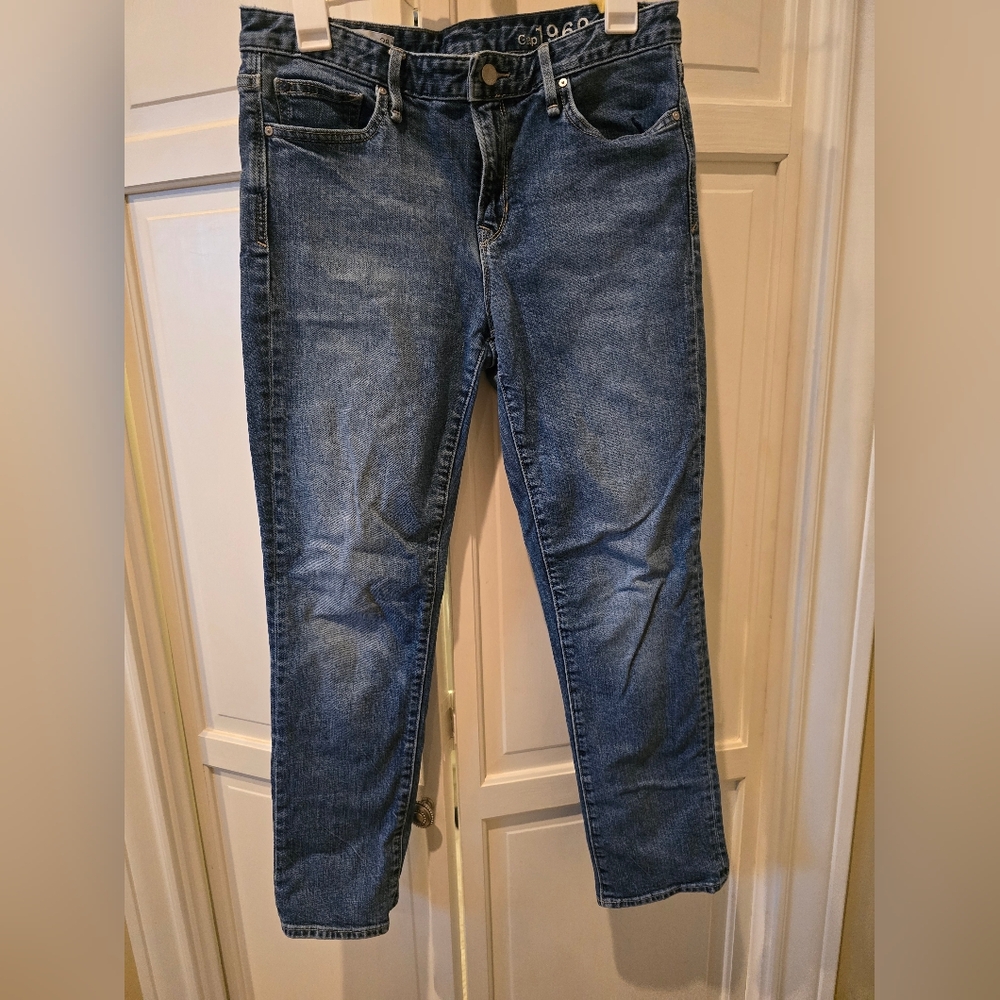 GAP Straight Leg Blue Denim Jeans Size